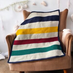 Hudson Bay Style Baby Blanket