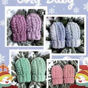 Hand-Crochet Baby Mittens