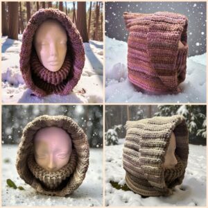 Crochet Hooded Cowl